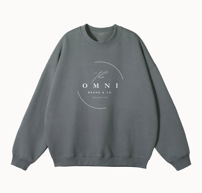 OMNI Luxe Crew Neck Sweat Shirt